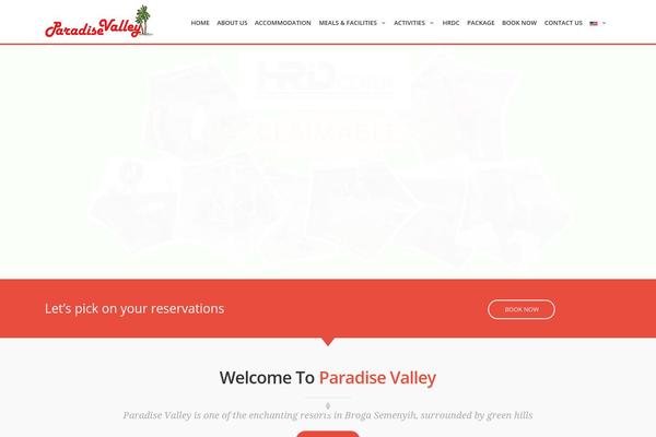 Fortuna theme site design template sample