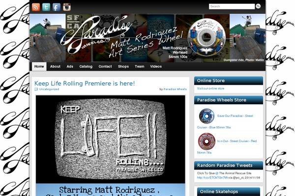 Site using Instagram for WordPress plugin