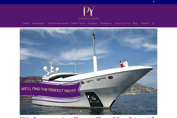 Divi theme site design template sample