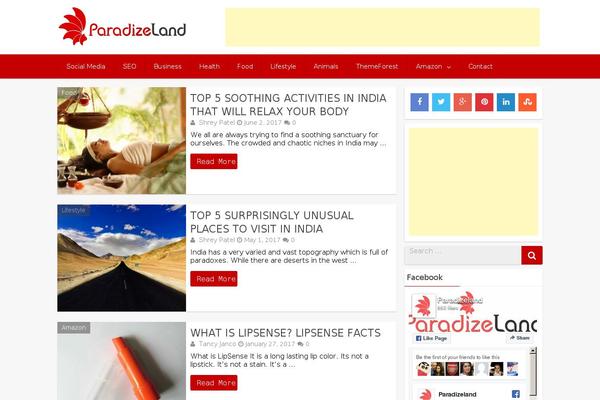 paradizeland.com site used Guido