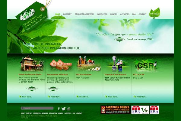 paradorninnosys.com site used Thaiis