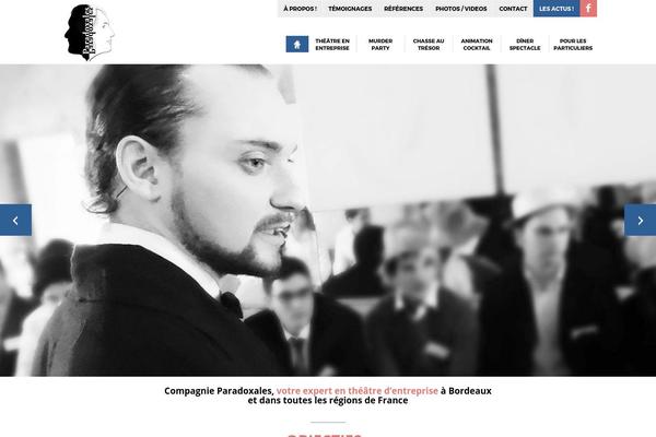 Site using Wordpress-bootstrap-css plugin