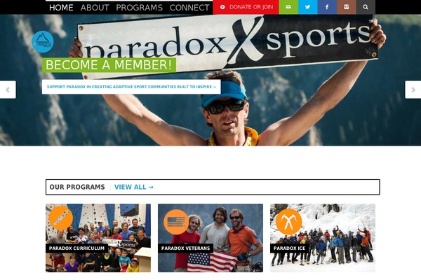 Site using The Events Calendar plugin