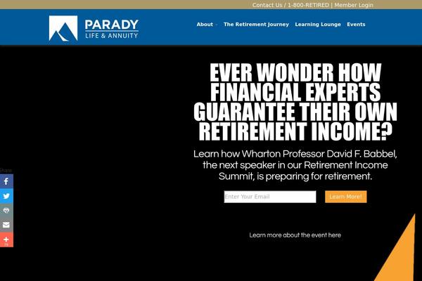 Site using Easingsliderpro plugin