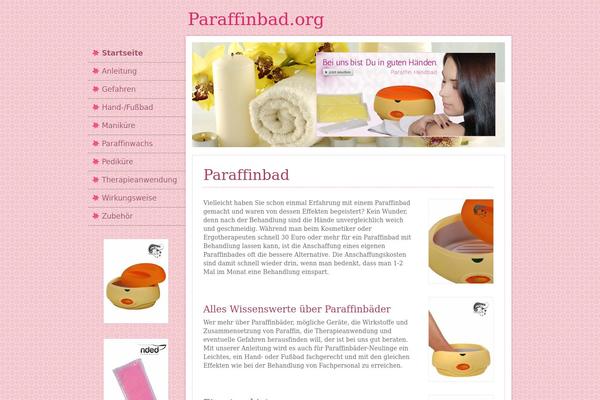 Spasalon theme site design template sample