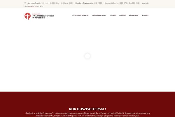Pastore-church theme site design template sample