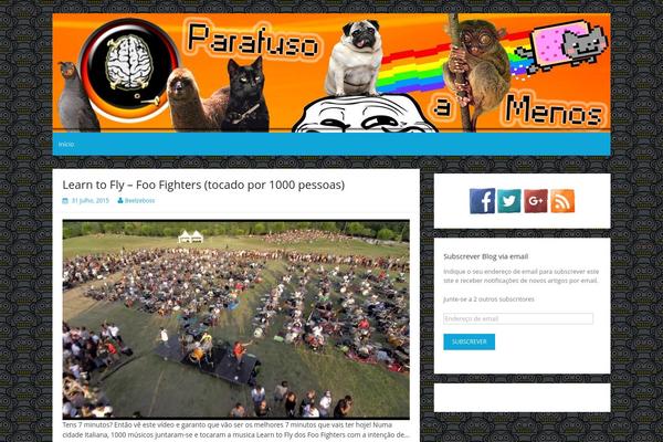 Site using Facebook Like Box Responsive Slider plugin