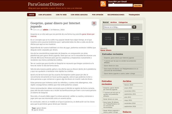 Wp_premium_es theme site design template sample