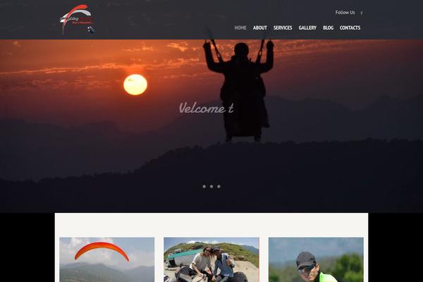 SevenHills theme site design template sample