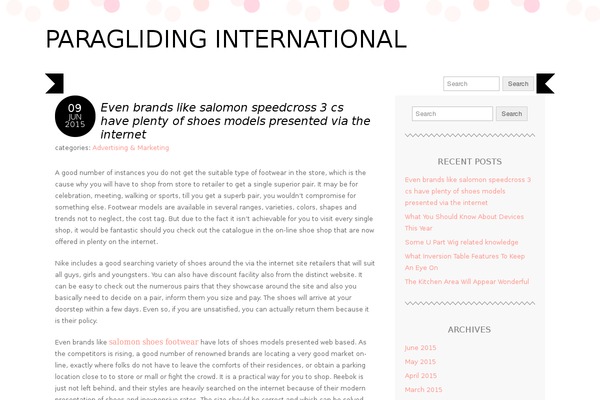 Adelle theme site design template sample