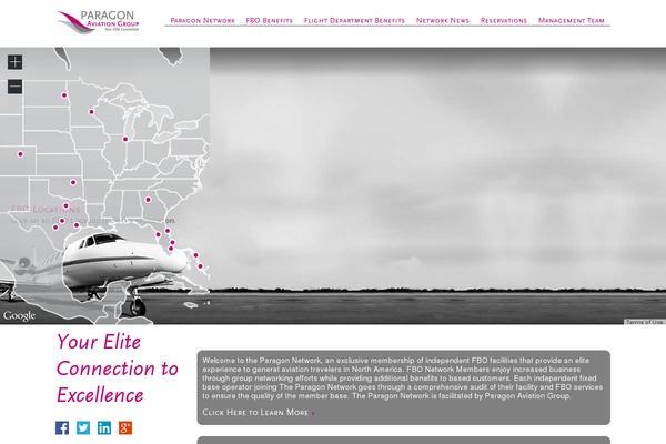 paragonaviationgroup.com site used Paragonaviationgroup