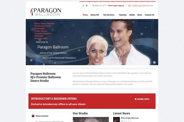 Bretheon theme site design template sample
