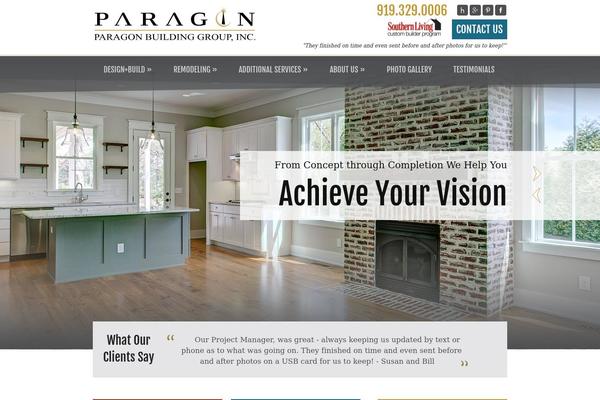 paragonbuildinggroup.com site used Paragonbuildin