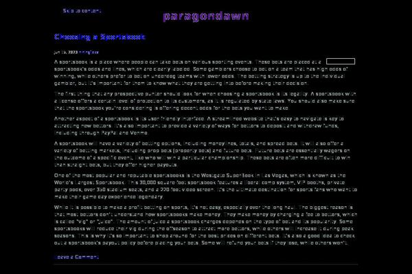 paragondawn.com site used Skltn