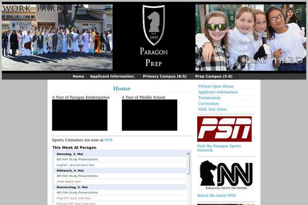 Site using Elite Accordion plugin