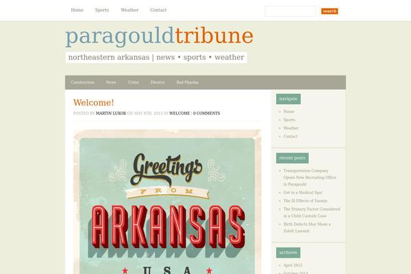 Puretype theme site design template sample