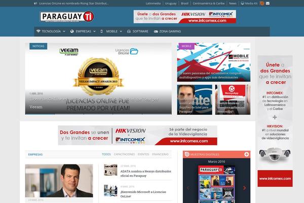 SmartMag theme site design template sample