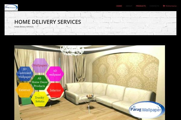 Canvas-child theme site design template sample