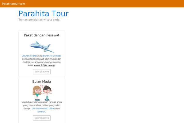 parahitatour.com site used Goagajah