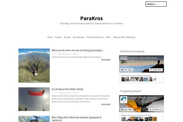 Site using Add Link to Facebook plugin