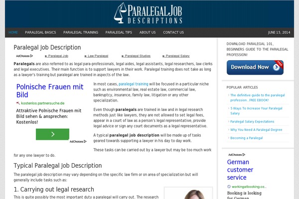 Site using Crafty Social Buttons plugin