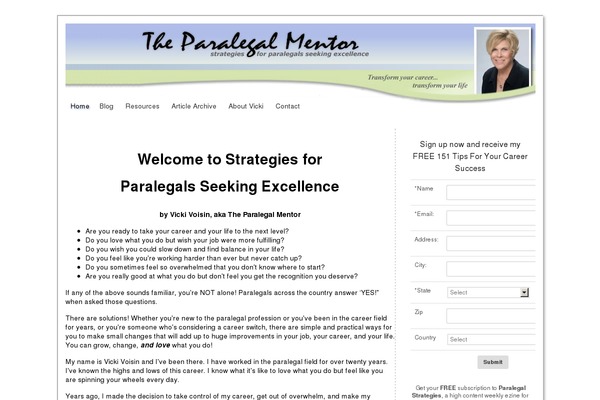 Headway theme site design template sample