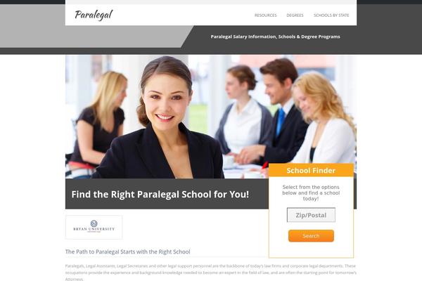 My College theme site design template sample