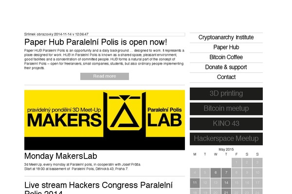 Site using WP Blog and Widget plugin