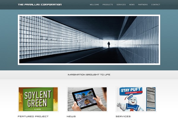 Highlight theme site design template sample