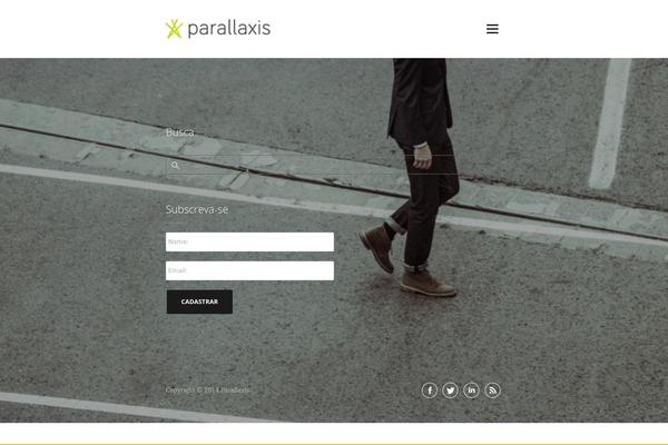 parallaxis.com.br site used Mova