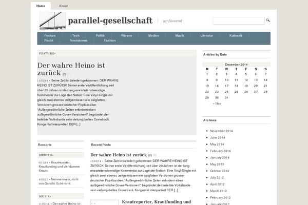Mimbo theme site design template sample