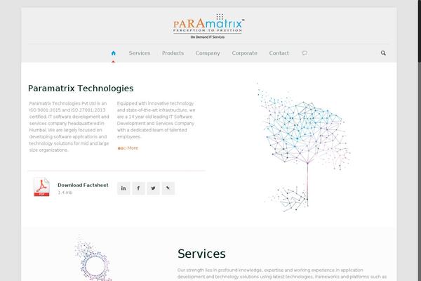 paramatrix.co.in site used Pt-child