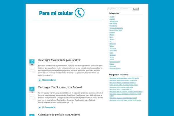 Compositio theme site design template sample