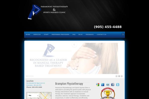 Site using Biziq-contact plugin