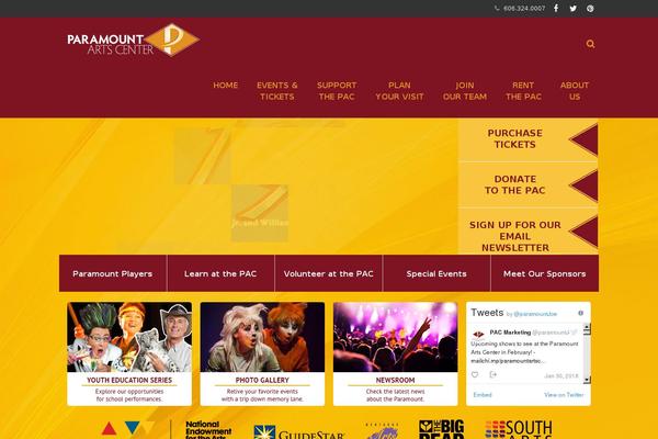 Site using Rhp-events plugin