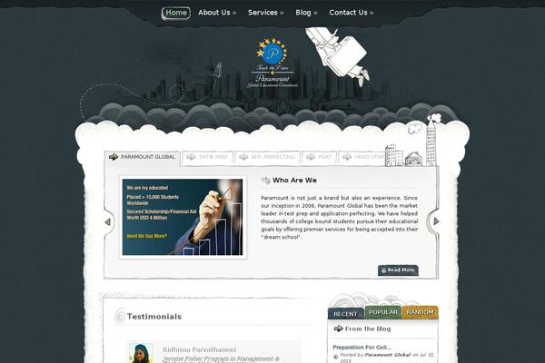 OnTheGo theme site design template sample