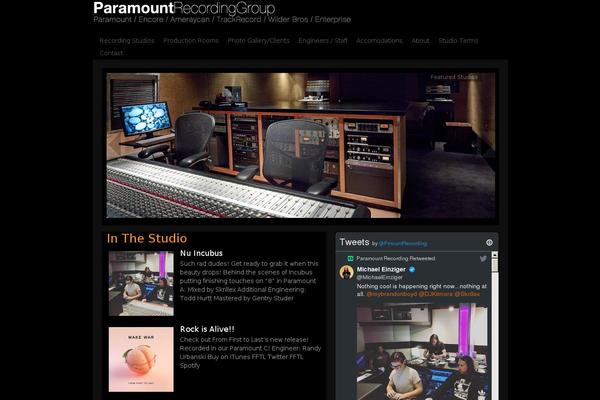 Infinity-pro theme site design template sample