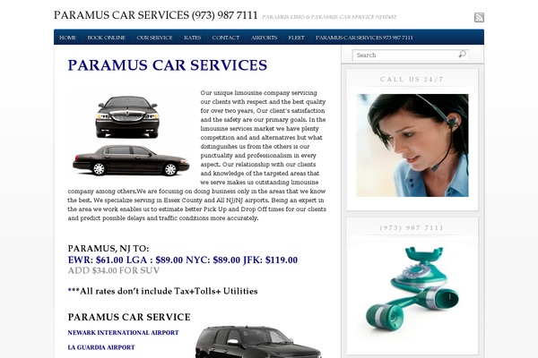 WhiteHouse theme site design template sample