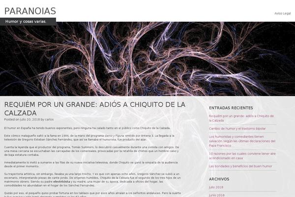 Site using Combine CSS plugin