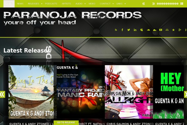 paranojarecords.com site used Slam