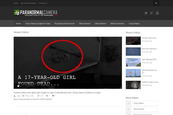 paranormalcamera.com site used Themev2