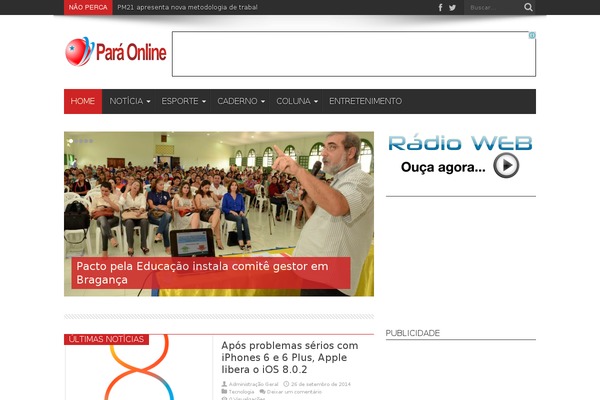 Site using Td-newsletter plugin