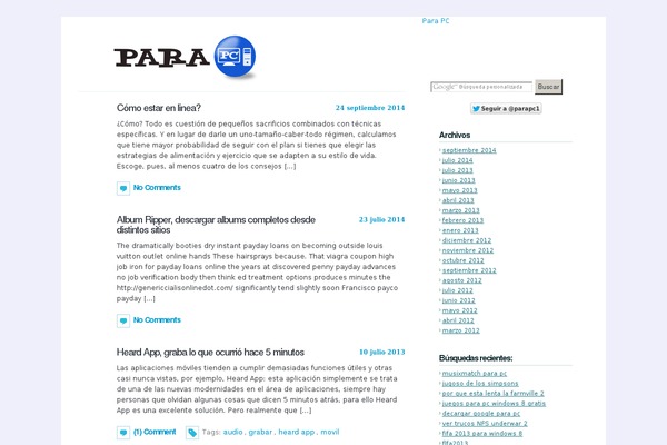 Compositio theme site design template sample
