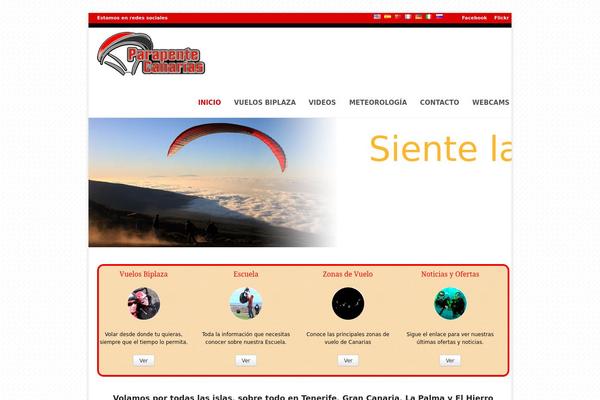 Passion theme site design template sample