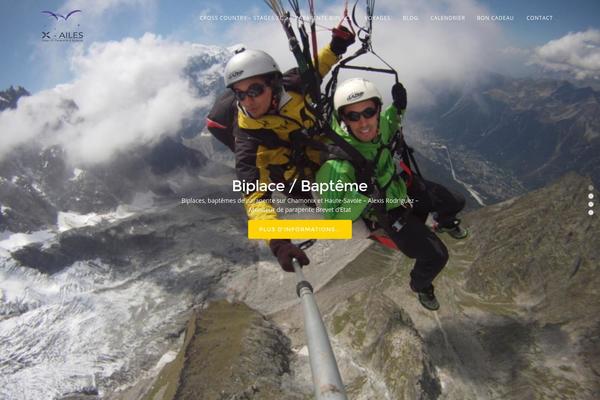 Story theme site design template sample