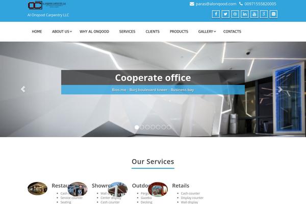 Site using Codenovo Portfolio plugin