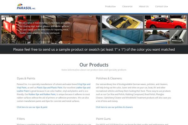 parasolinc.com site used Busiprof-pro