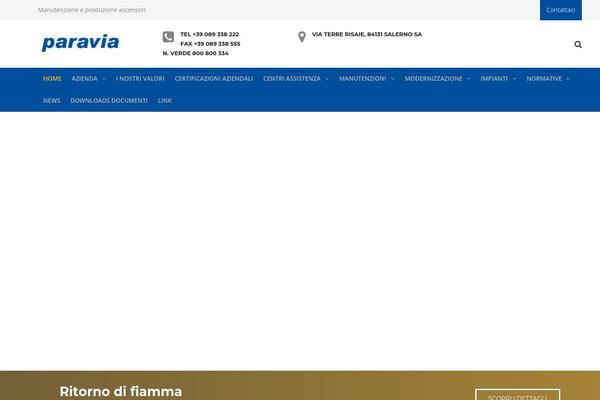 Thebuilt-child theme site design template sample