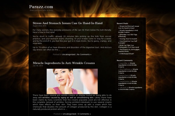 Inferno-mf theme site design template sample