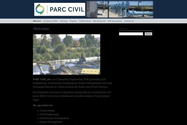 Big City theme site design template sample